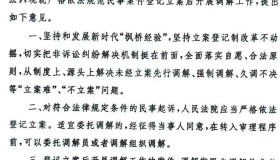 最高人民法院关于严格依法规范民事案件立案与调解工作的意见 最高人民法院关于严格依法规范民事案件立案与调解工作的意见